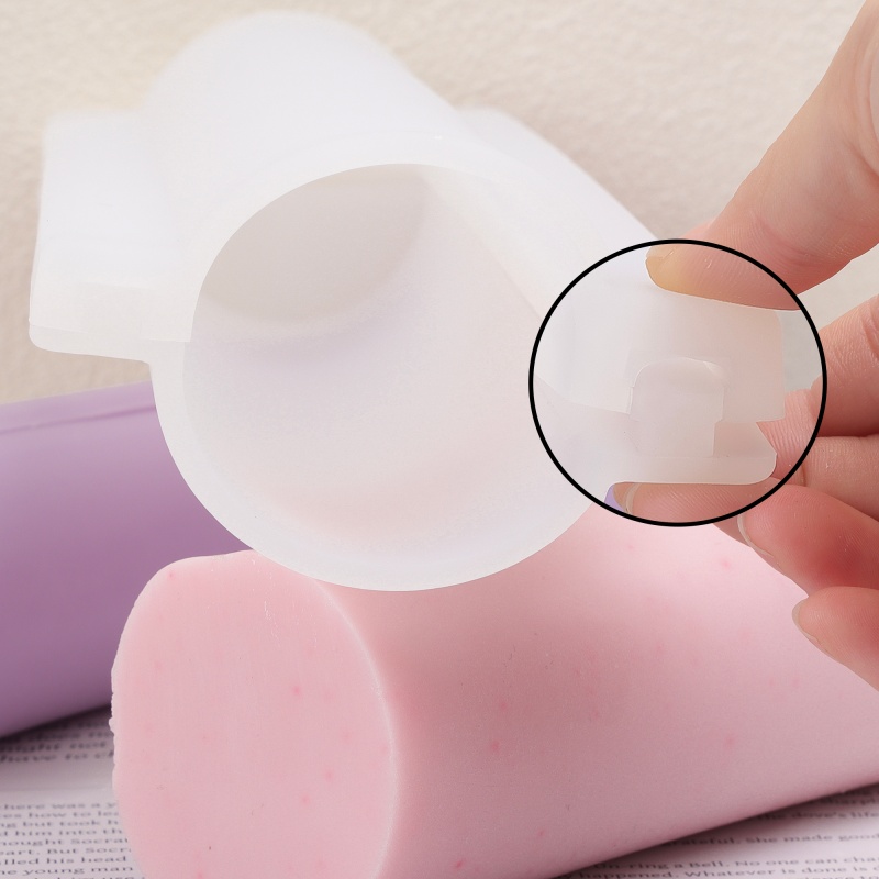 Soap Making Youtube - Long Heart Column Silicone Soap Loaf