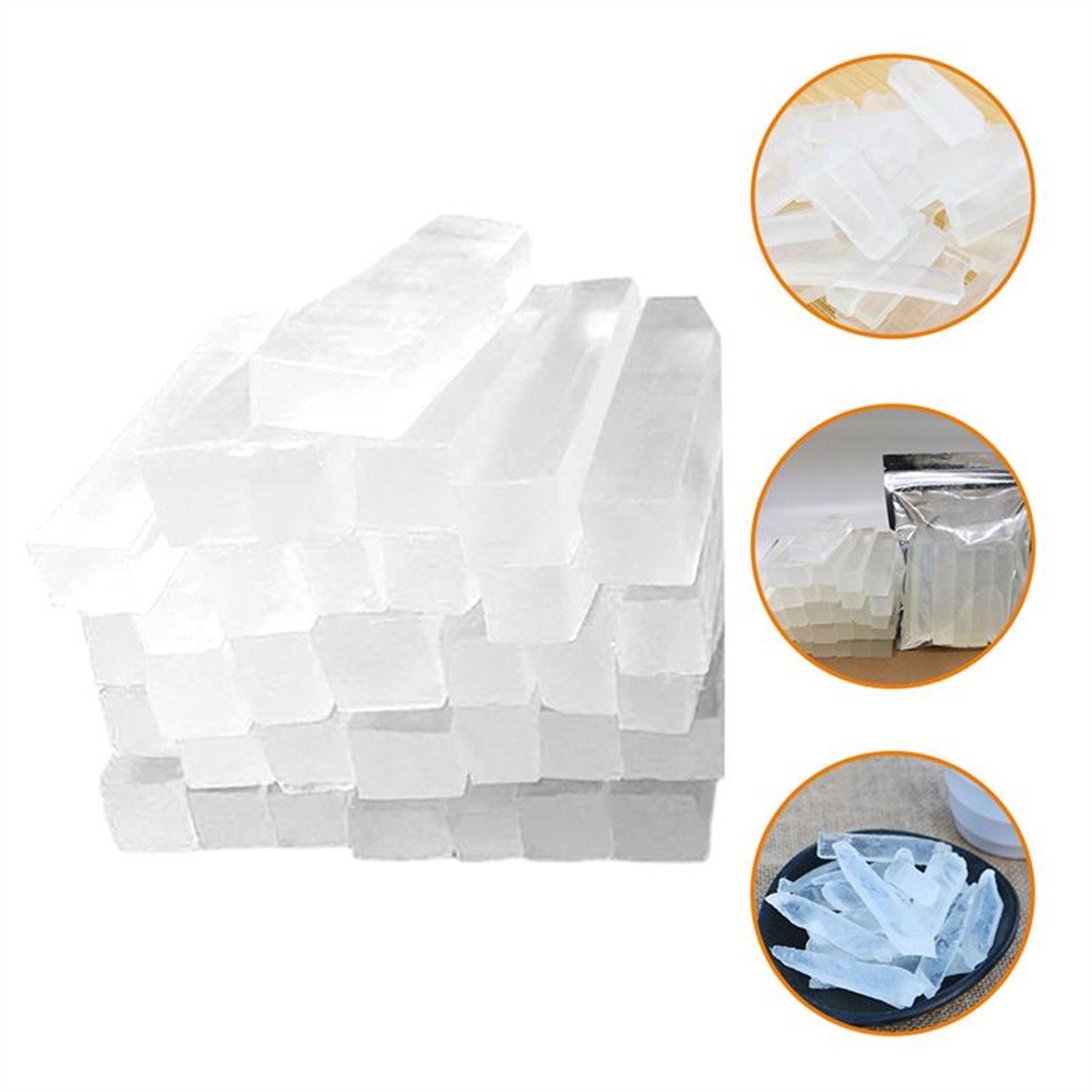 Soap Making With Soap Base - 250G Bag Clear Glycerin Hand Soaps