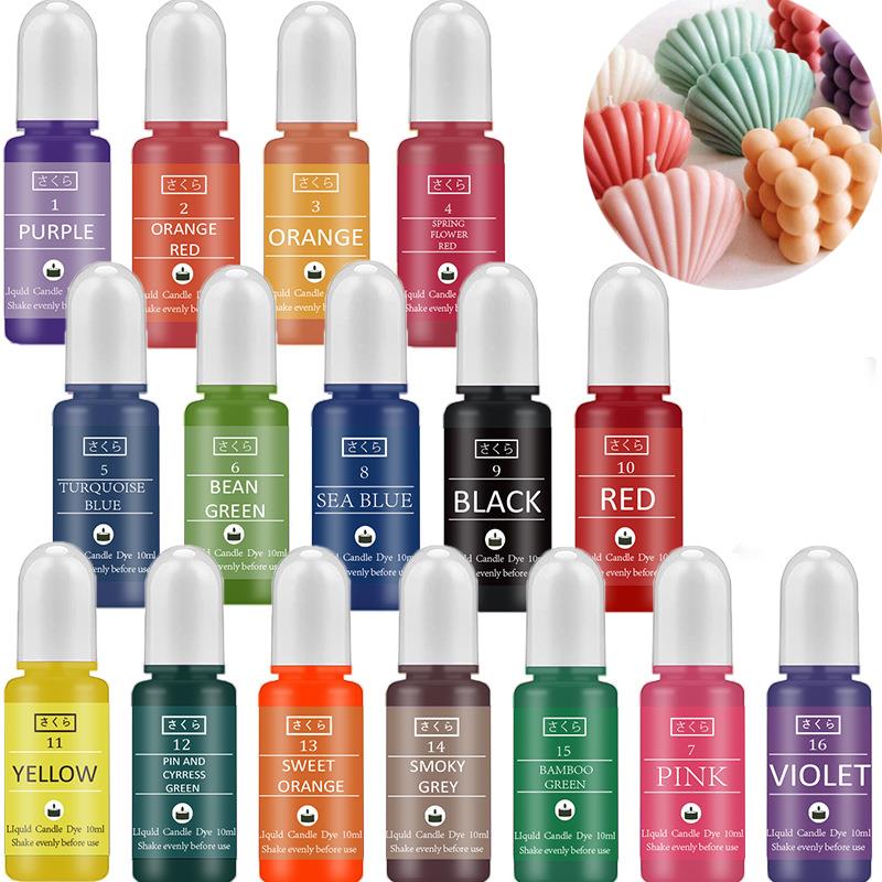 10ml/Bottle Candle Wax Pigment - Soap Making Ingredient review and price