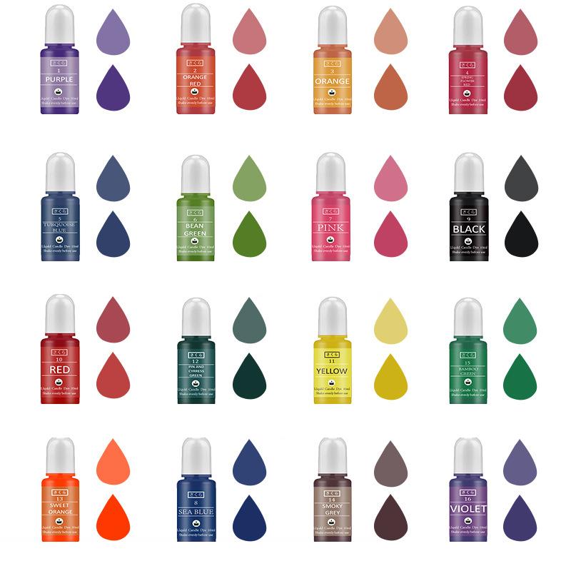 10ml/Bottle Candle Wax Pigment - Soap Making Ingredient review and price