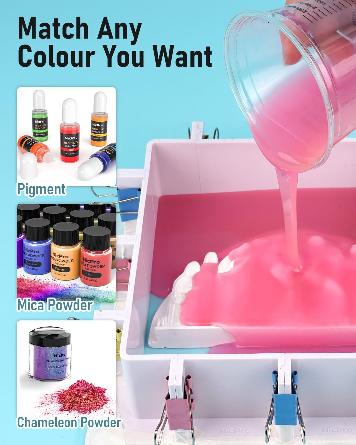 Nicpro 4L Silicone Mold Making - Soap Making Ratios review and price
