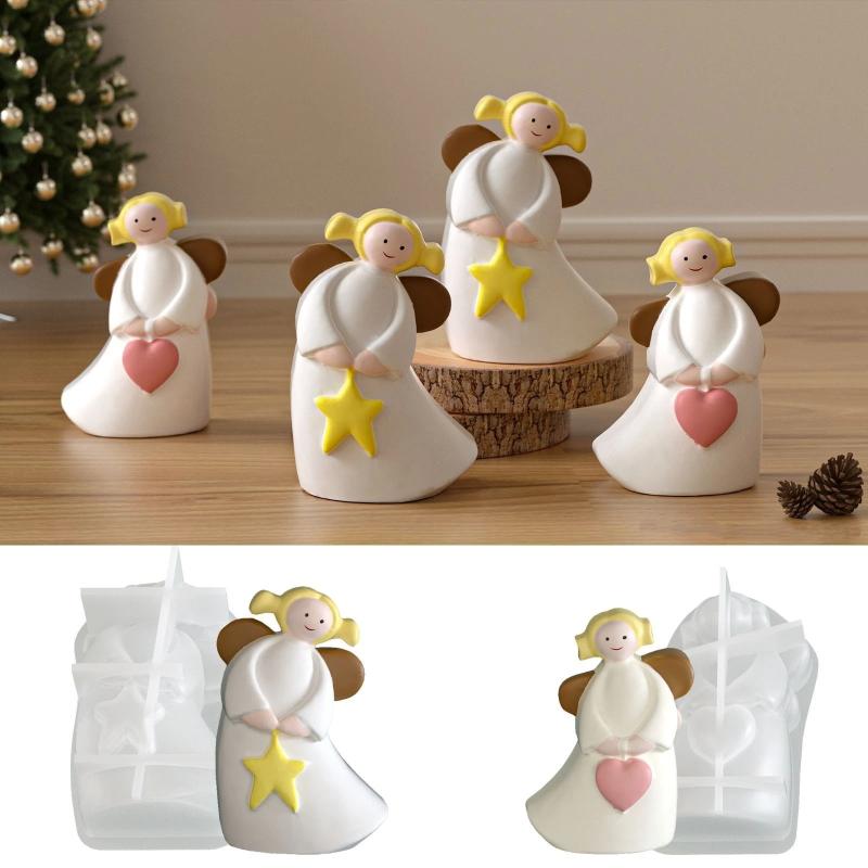 Love Angel Gypsum Mold Candle  - Soap Making Name review and price