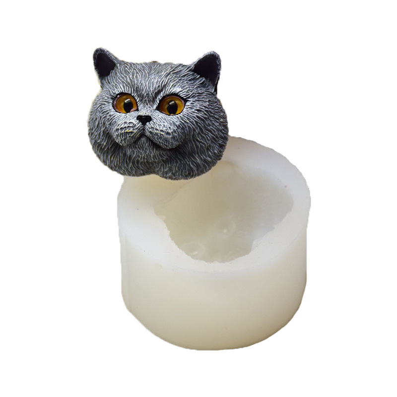 Silicone Mold Short-haired Cat - Soap Making Name review and price