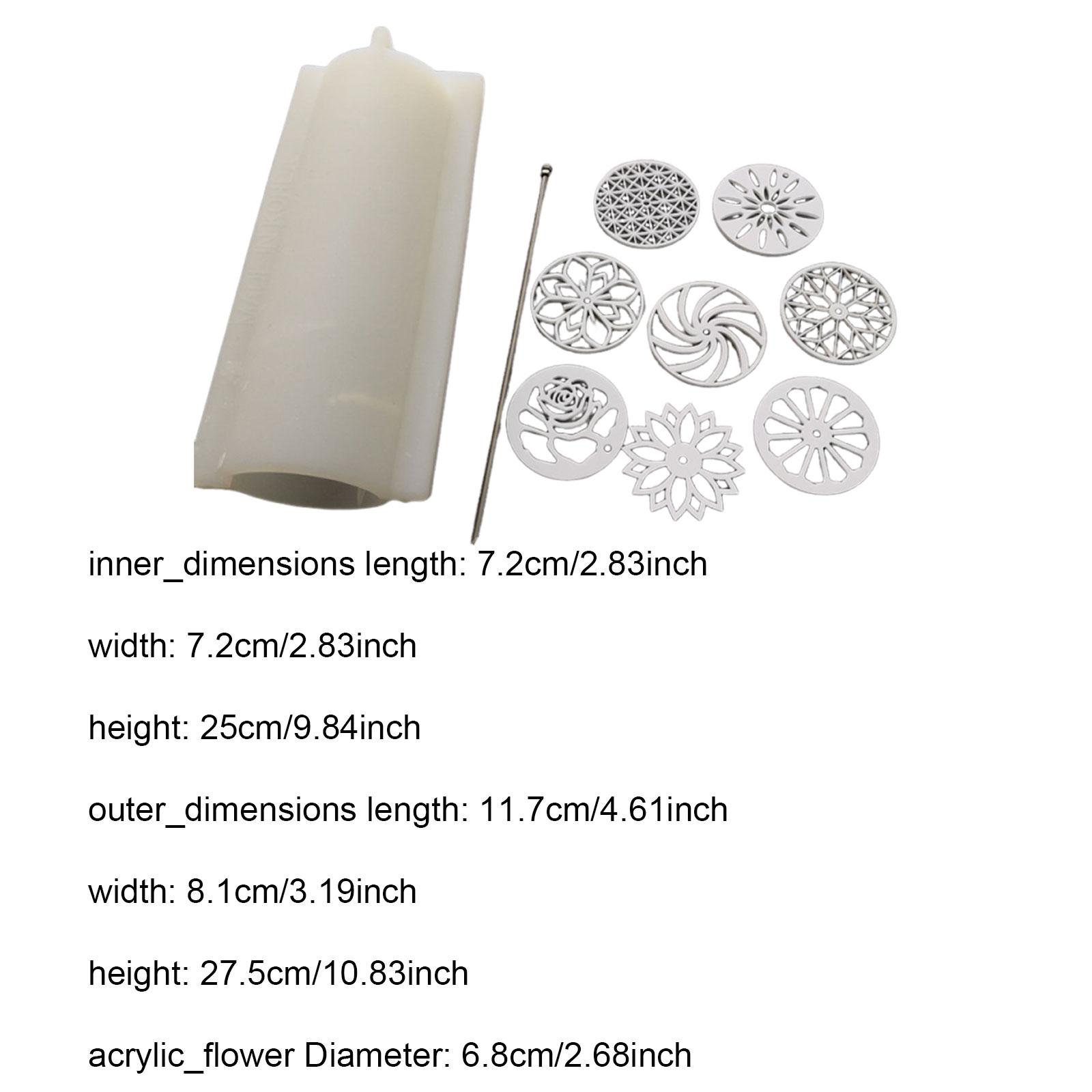 Silicone Tube Column Soap Form - Soap Making Youtube review and price