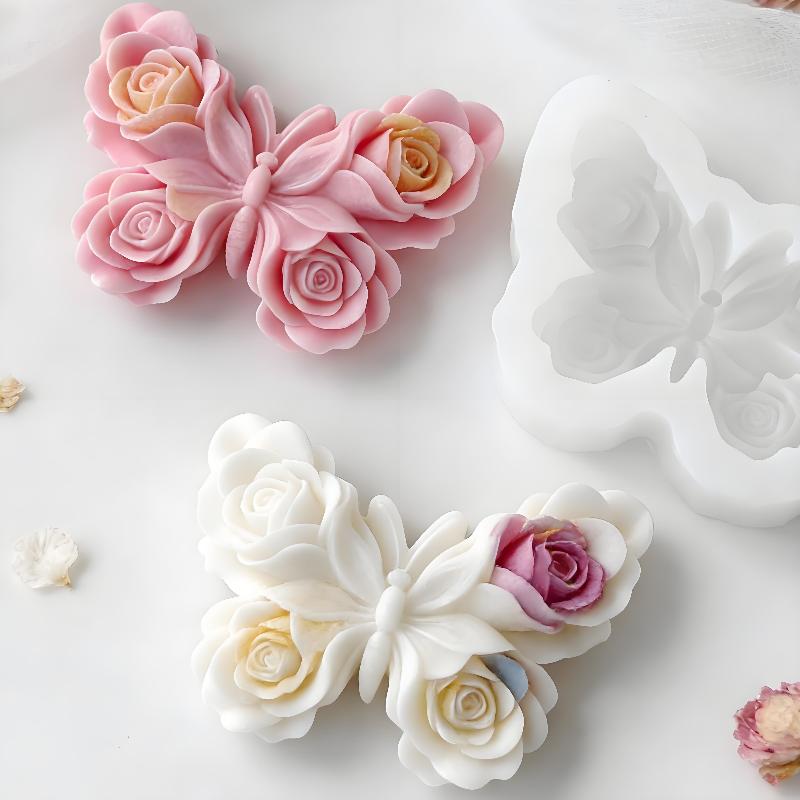DIY Rose Butterfly Form Silico - Soap Making Name review and price